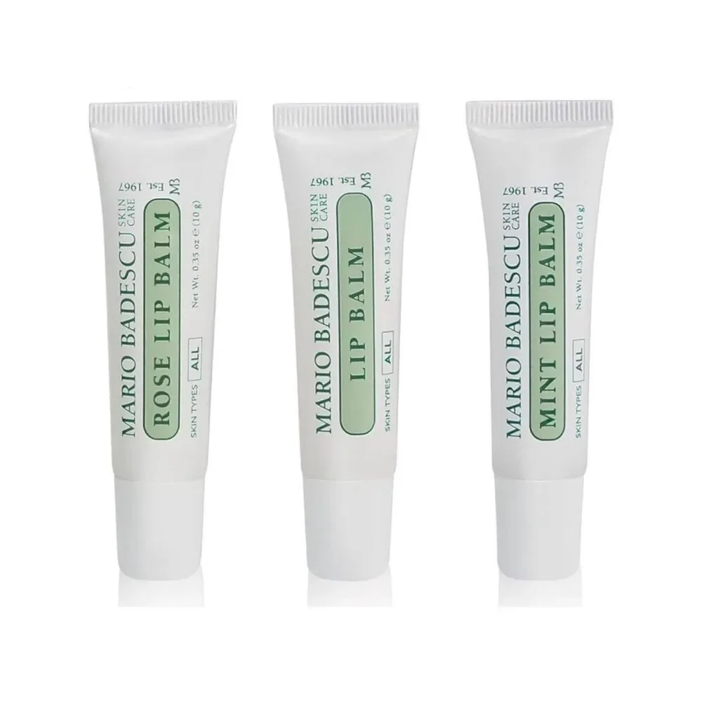 MARIO BADESCU Lip Balm Trio Original Rose Mint